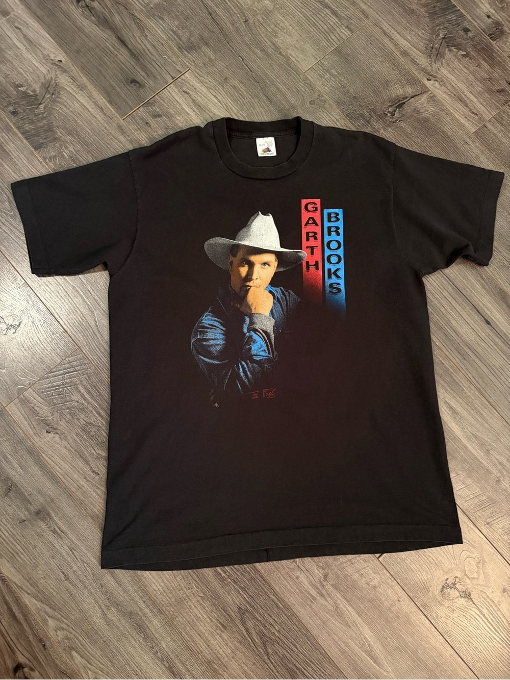 Vintage Garth Brooks 1992 Concert t shirt double sided fruit of the loom tag